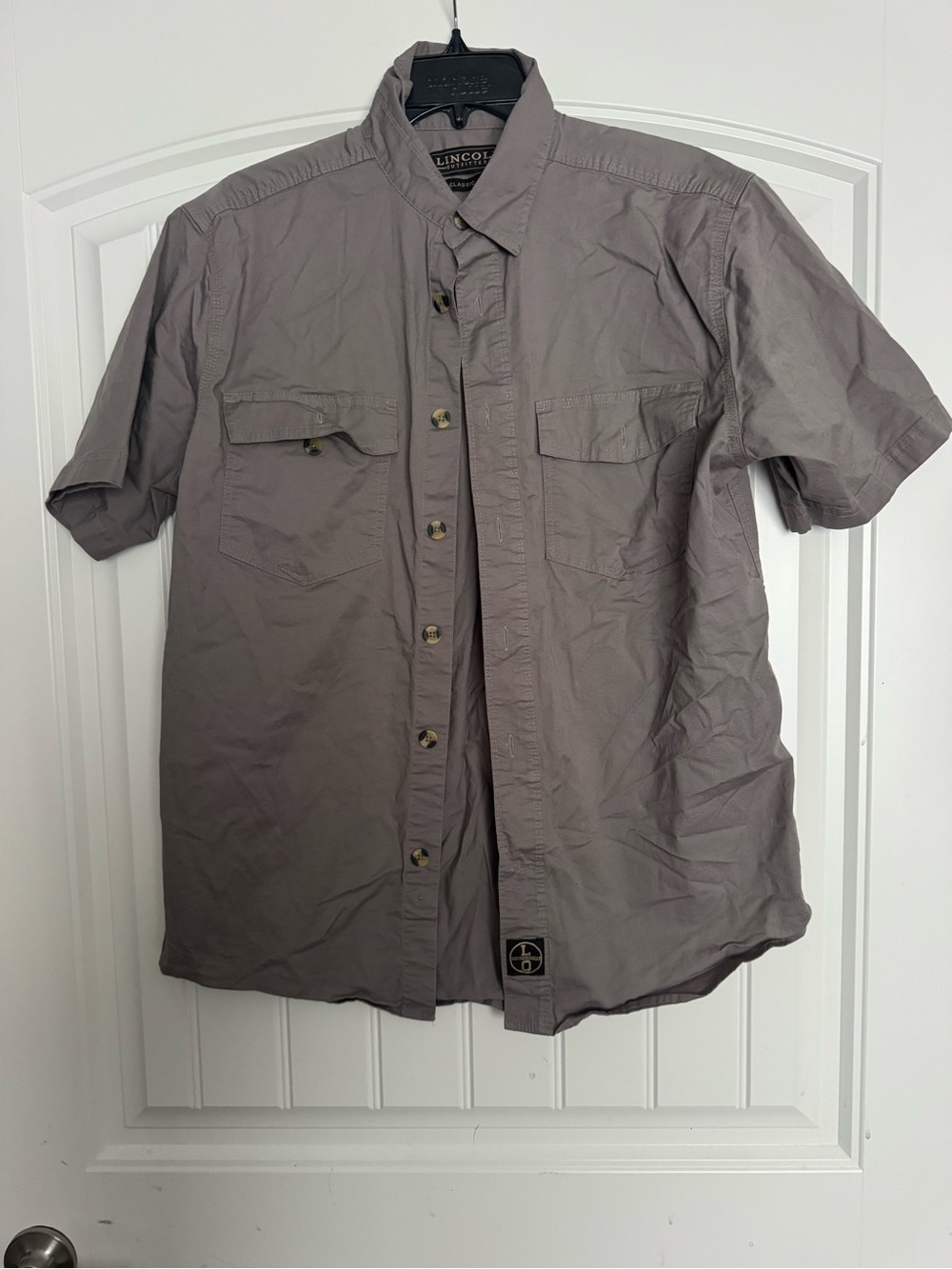 Short-Sleeve Button-Up Shirt